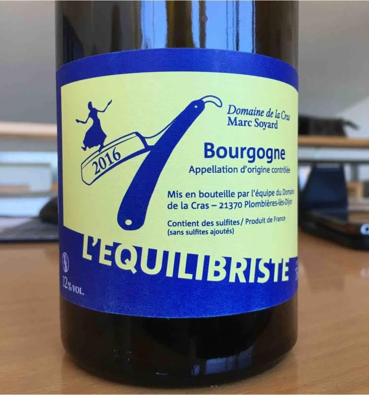 L'Équilibriste Rouge - Domaine de la Cras - Marc Soyard 