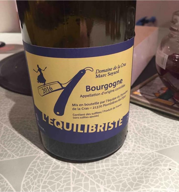 L'Équilibriste Rouge - Domaine de la Cras - Marc Soyard 