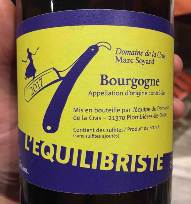 L'Équilibriste Rouge - Domaine de la Cras - Marc Soyard 