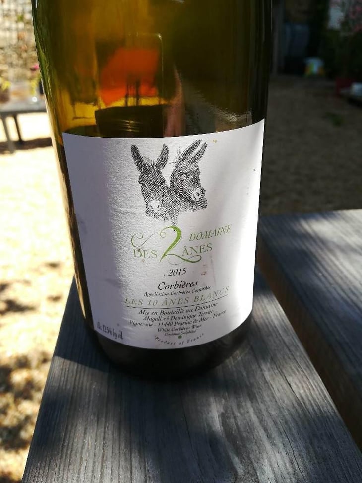 Les 10 Ânes Blancs - Domaine des 2 Ânes - Magali Roux 