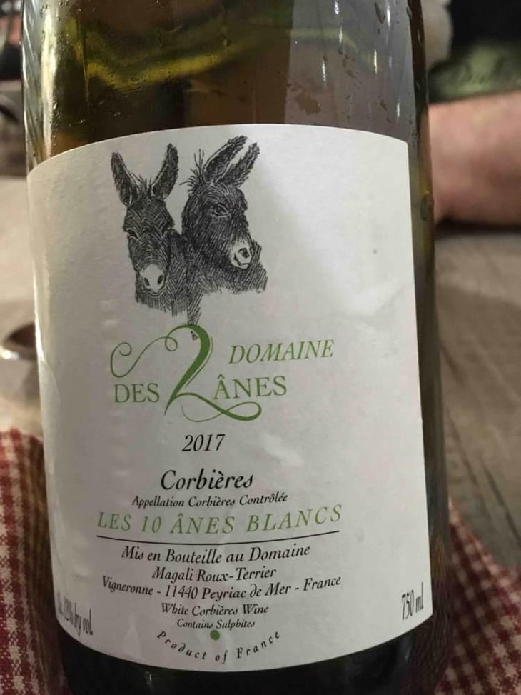 Les 10 Ânes Blancs - Domaine des 2 Ânes - Magali Roux 