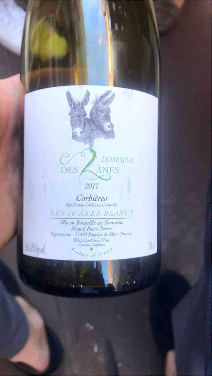 Les 10 Ânes Blancs - Domaine des 2 Ânes - Magali Roux 