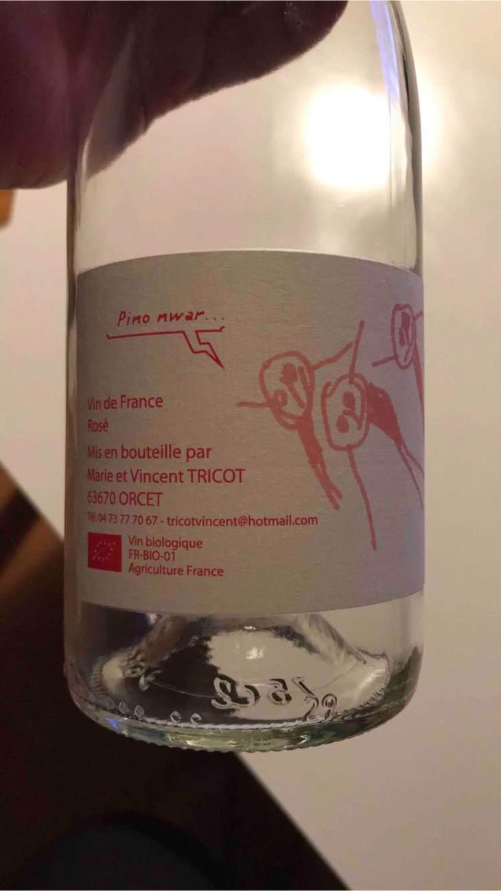 Les 3 Bonhommes Rosé - Marie et Vincent Tricot - Vincent et Marie Tricot 