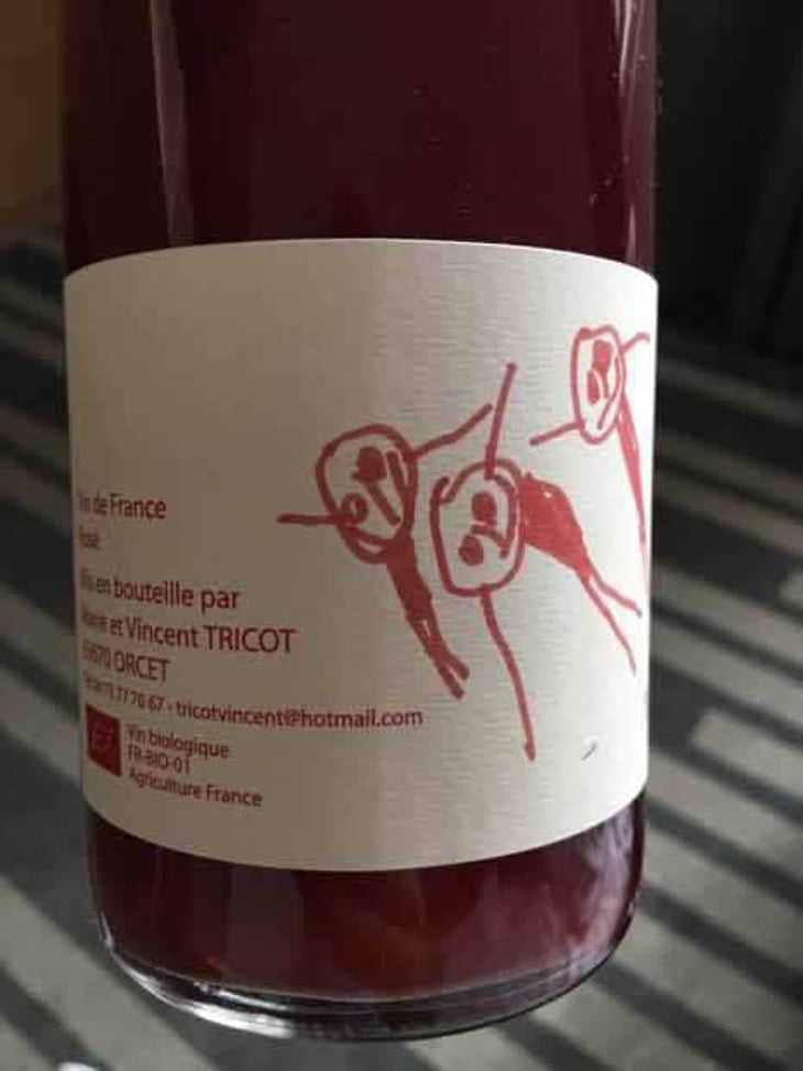 Les 3 Bonhommes Rosé - Marie et Vincent Tricot - Vincent et Marie Tricot 
