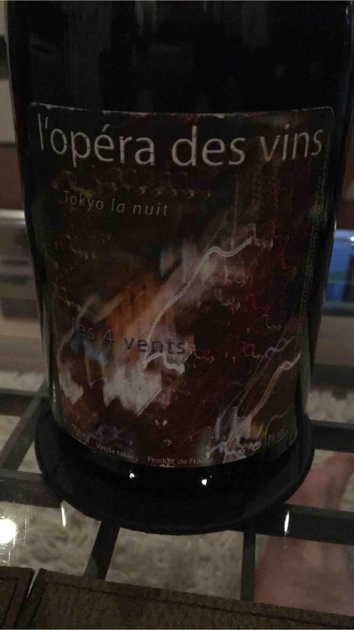 Les 4 Vents Tokyo La nuit - Les Vignes de l'Angevin - Jean-Pierre Robinot 