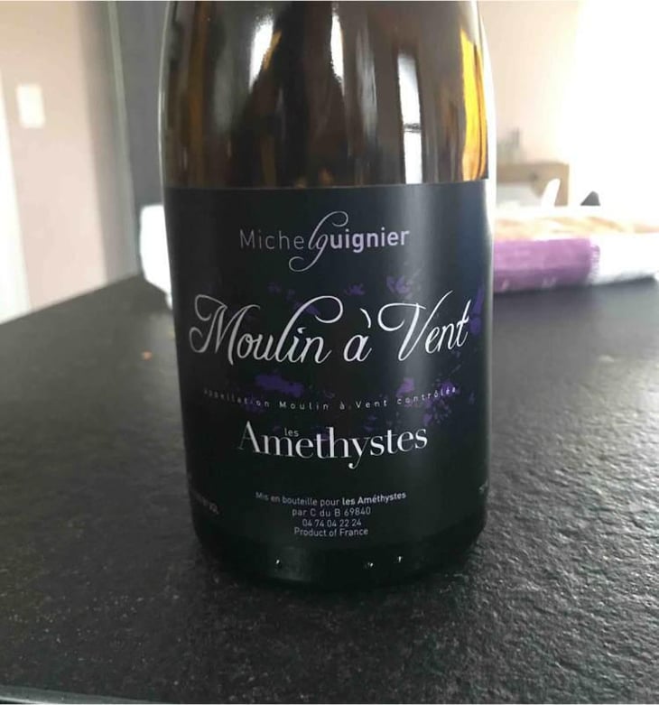 Moulin à Vent - Domaine Les Améthystes - Michel Guignier (homonym) 