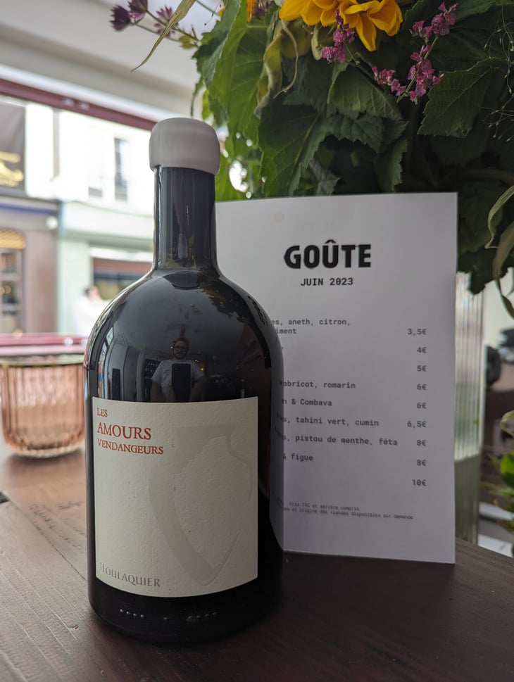 Les Amours Vendangeurs (Grenache) - Mas Foulaquier - Pierre Jequier & Blandine Chauchat -2019