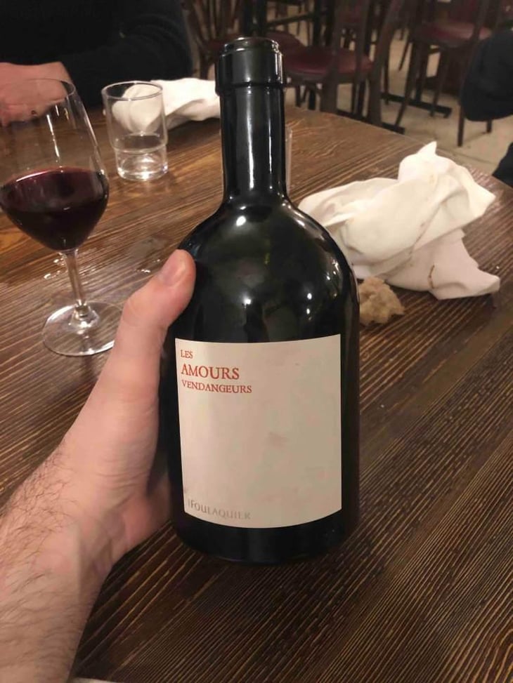 Les Amours Vendangeurs (Grenache) - Mas Foulaquier - Pierre Jequier & Blandine Chauchat -2019