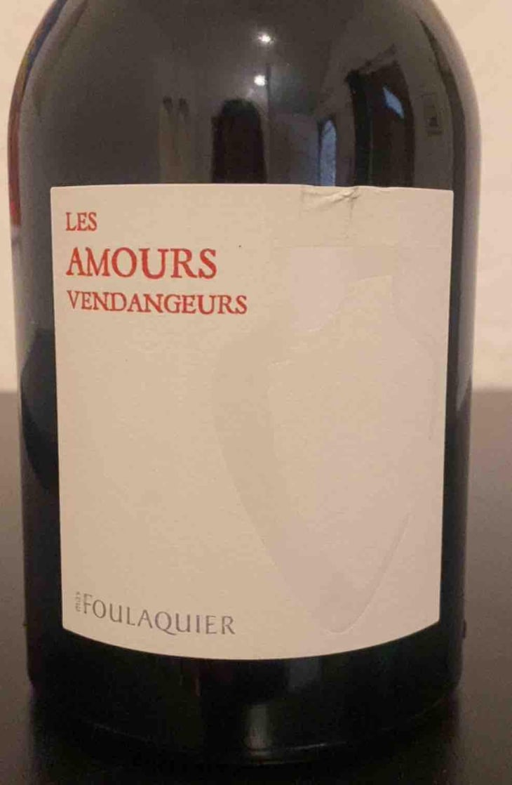 Les Amours Vendangeurs (Syrah) - Mas Foulaquier - Pierre Jequier & Blandine Chauchat 