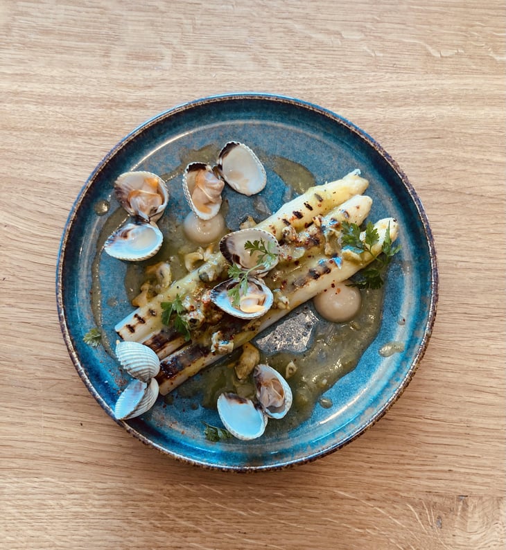 Les Asperges & Coques, Crème Ail Des Ours - Brume - 610823
