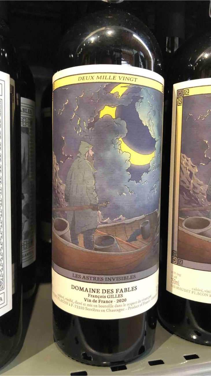 Les Astres Invisibles - Domaine des Fables - François Gilles 