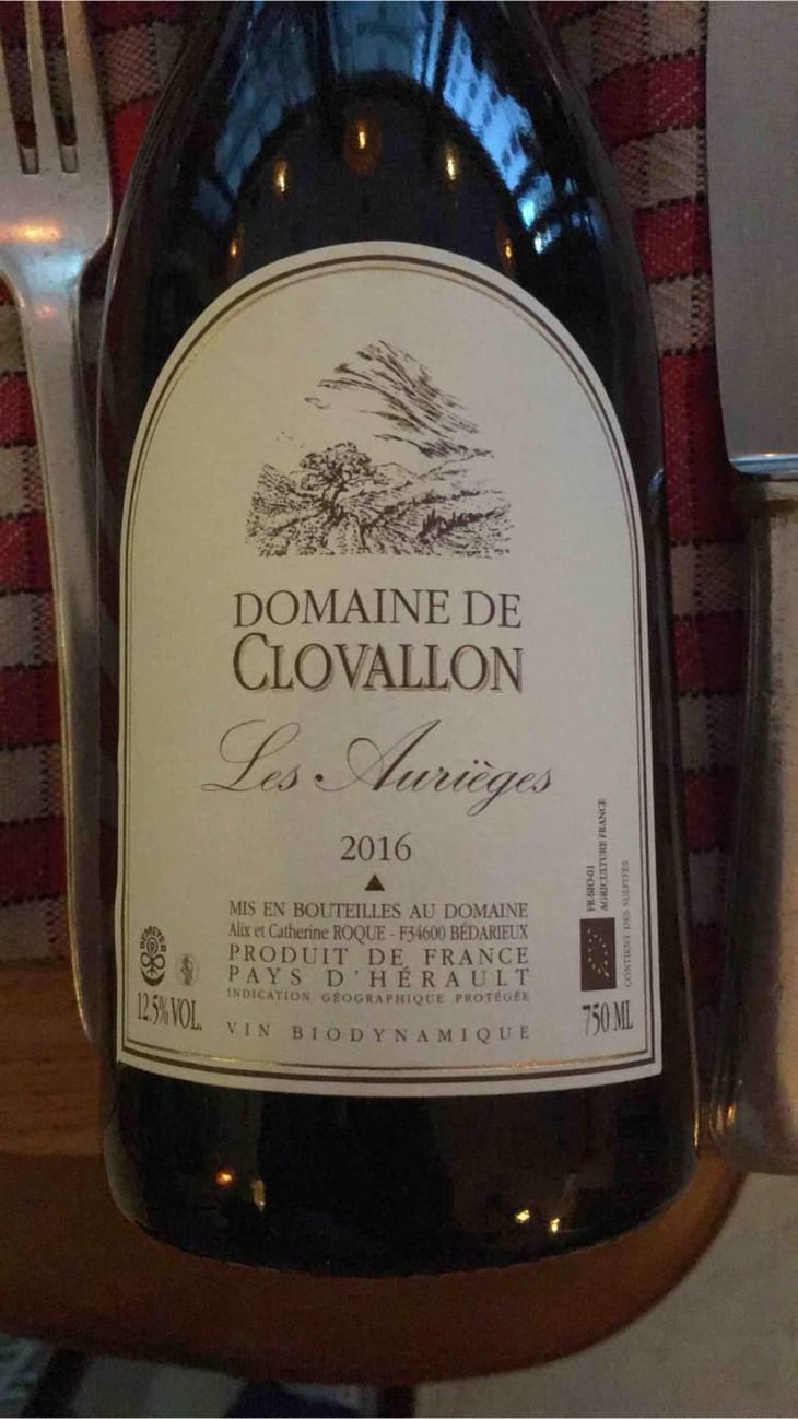 Les Aurièges - Domaine de Clovallon - Alix Roque 