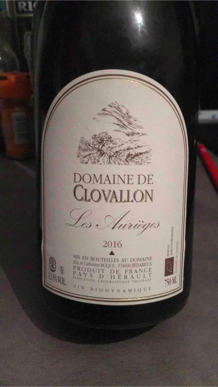 Les Aurièges - Domaine de Clovallon - Alix Roque 