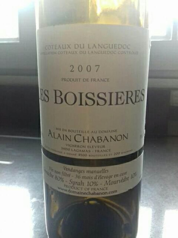 Les Boissières - Domaine Alain Chabanon - Alain Chabanon 