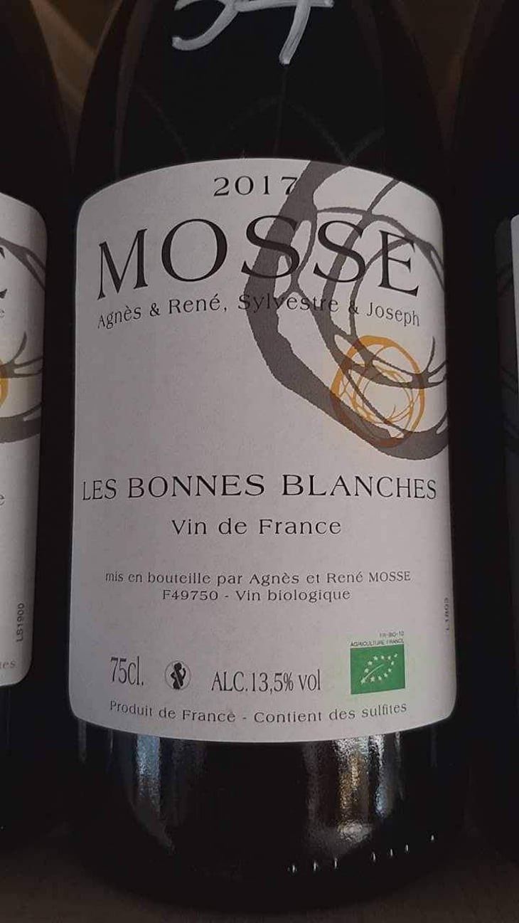 Les Bonnes Blanches - Domaine Mosse - Sylvestre & Joseph Mosse 