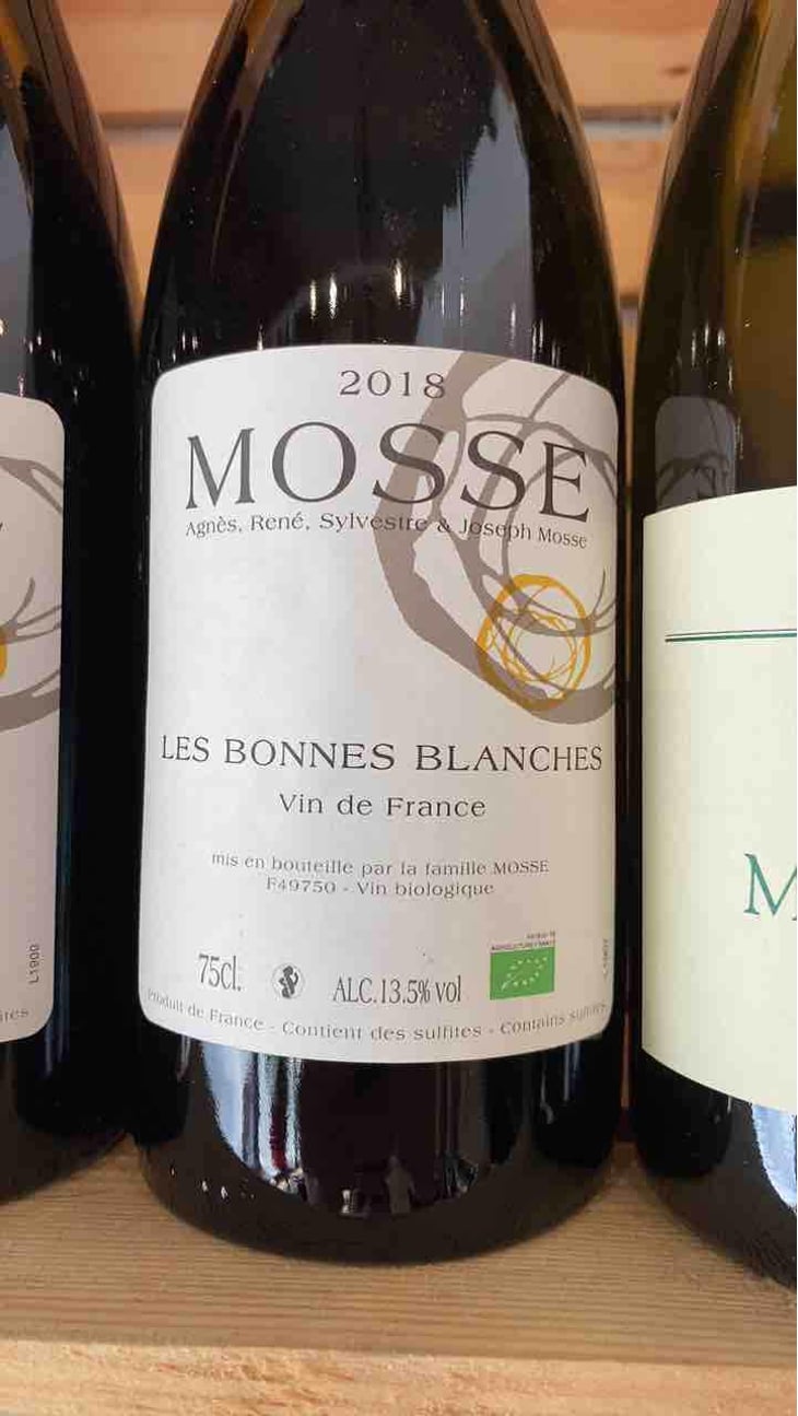 Les Bonnes Blanches - Domaine Mosse - Sylvestre & Joseph Mosse 