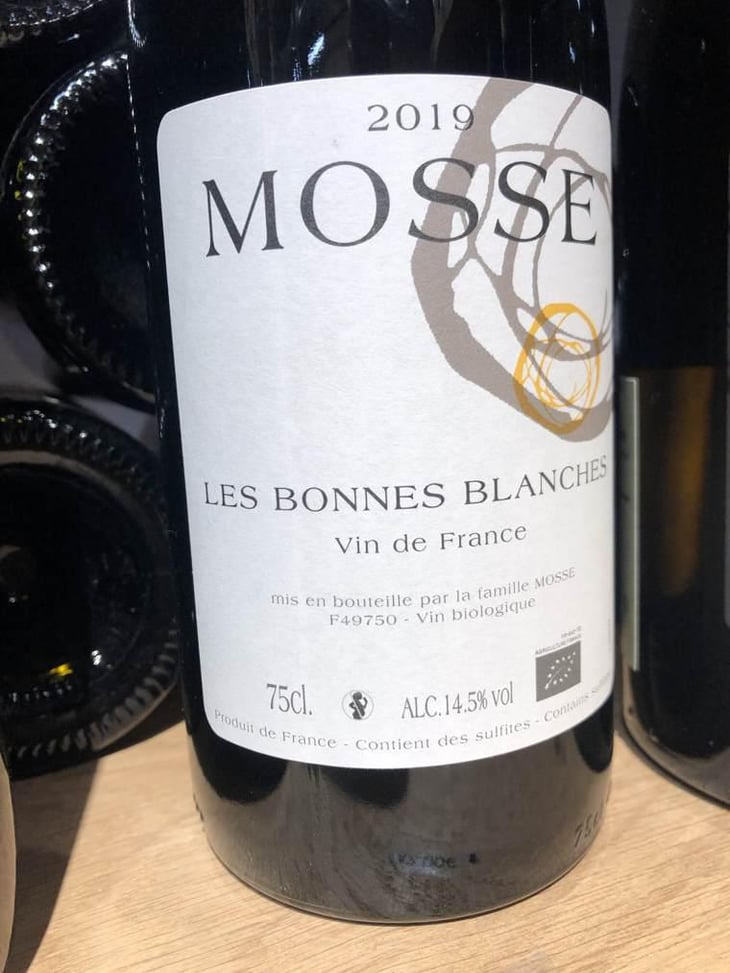 Les Bonnes Blanches - Domaine Mosse - Sylvestre & Joseph Mosse 