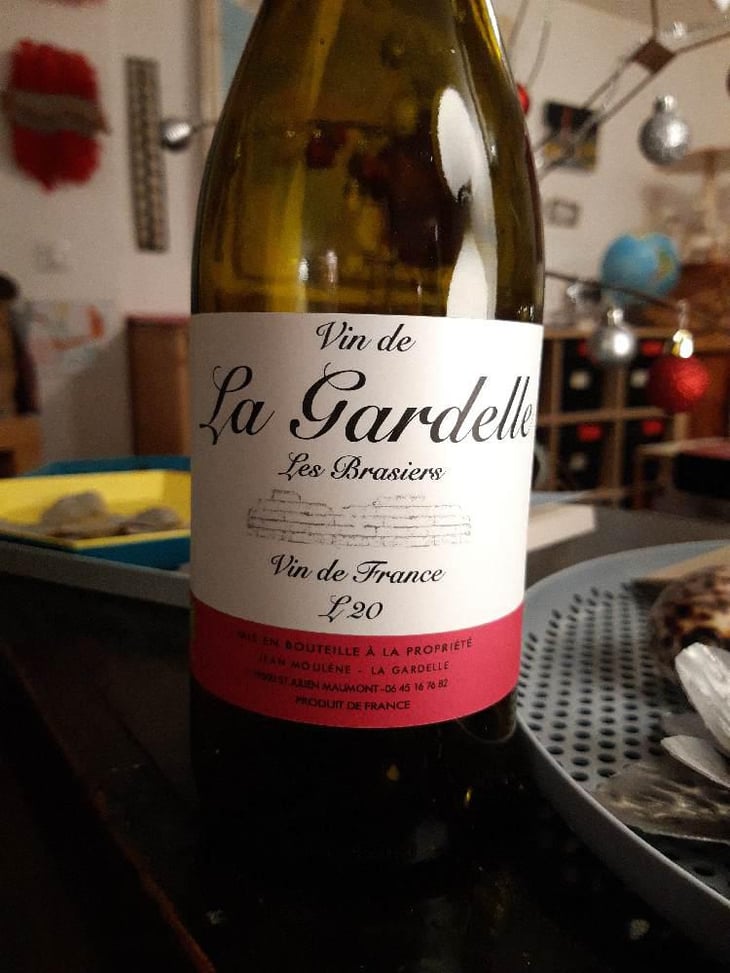 Les Brasiers - Domaine de la Gardelle - Jean Moulene -2020
