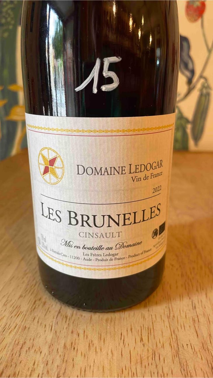 Les Brunelles - Domaine Ledogar - Xavier, Mathieu & Benoît Ledogar -2020
