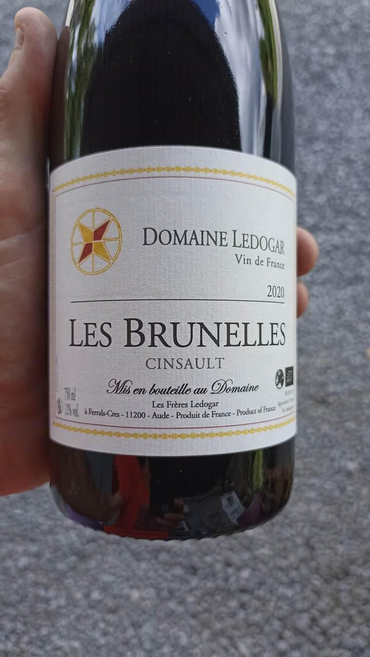 Les Brunelles - Domaine Ledogar - Xavier, Mathieu & Benoît Ledogar -2020