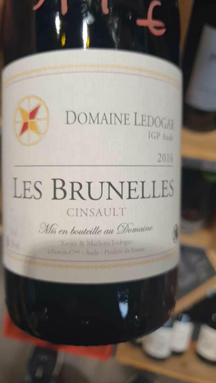 Les Brunelles - Domaine Ledogar - Xavier, Mathieu & Benoît Ledogar -2020