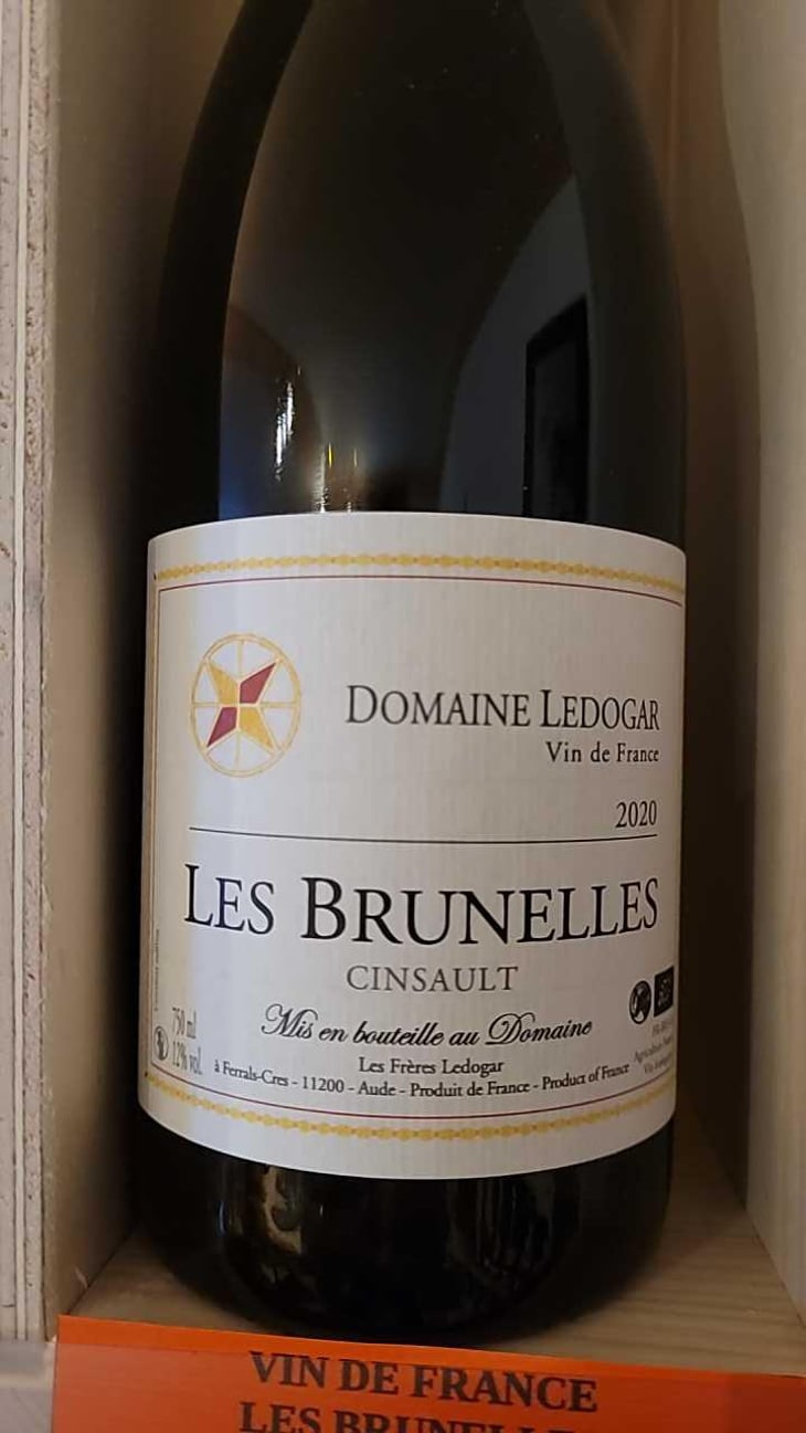 Les Brunelles - Domaine Ledogar - Xavier, Mathieu & Benoît Ledogar -2020