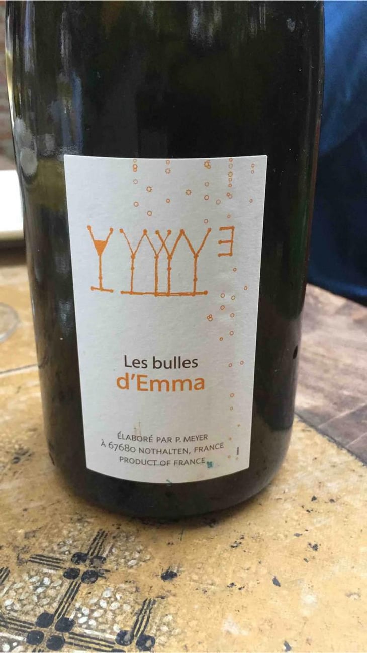 Les Bulles d'Emma - Domaine Julien Meyer - Patrick Meyer 