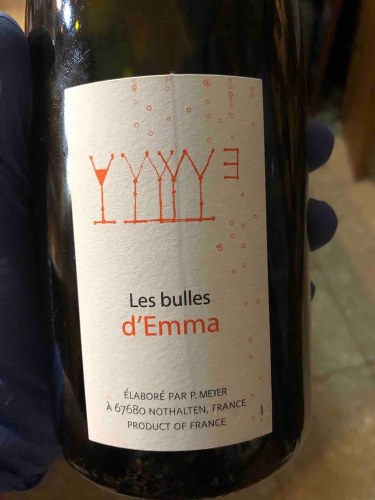 Les Bulles d'Emma - Domaine Julien Meyer - Patrick Meyer 