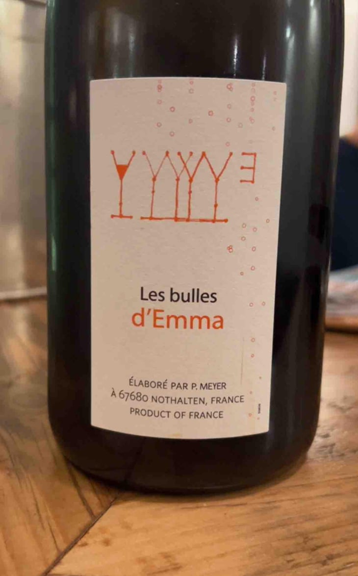 Les Bulles d'Emma - Domaine Julien Meyer - Patrick Meyer 
