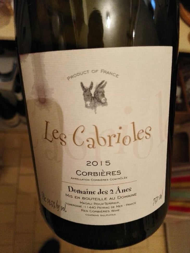 Les Cabrioles - Domaine des 2 Ânes - Magali Roux 