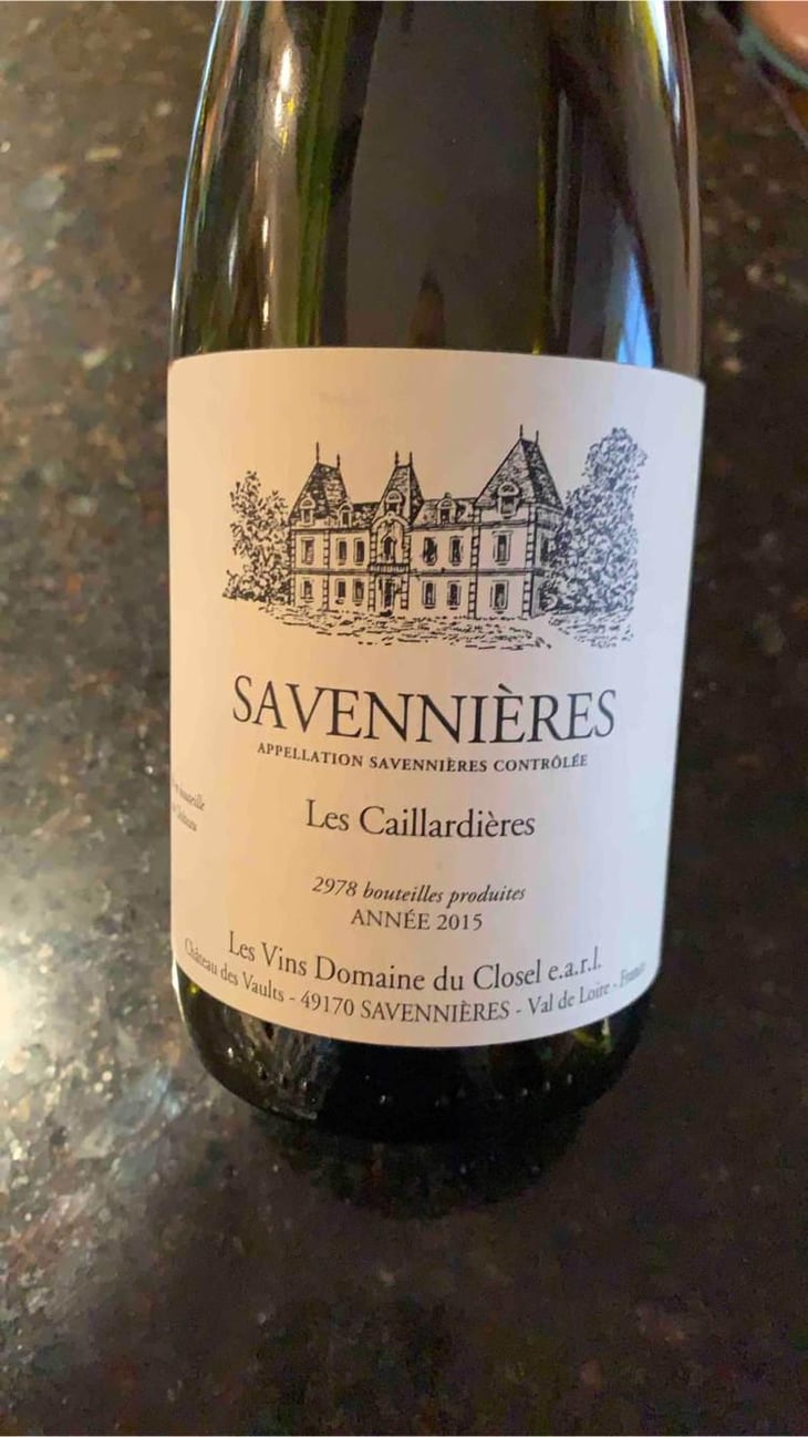 Les Caillardières - Domaine du Closel - Evelyne de Jessey-Pontbriand -2021