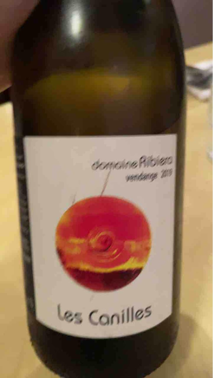 Les Canilles Macération - Domaine Ribiera - Christine & Régis Pichon 