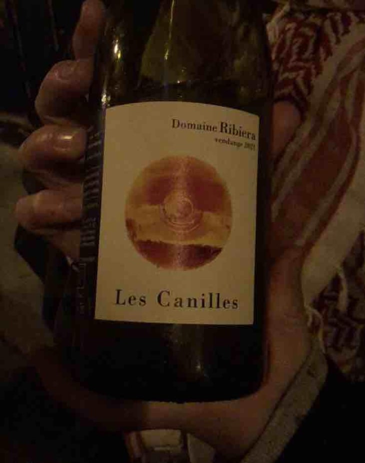 Les Canilles Macération - Domaine Ribiera - Christine & Régis Pichon 