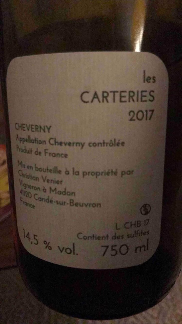 Les Carteries (Blanc) - Christian Venier - Christian Venier 
