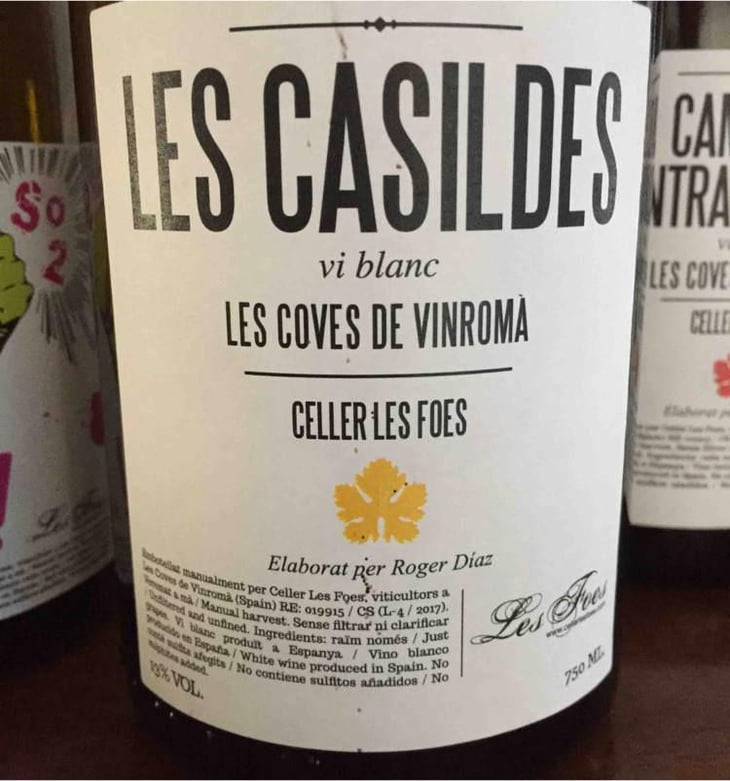 Les Casildes - Celler Les Foes - Roger Díaz 