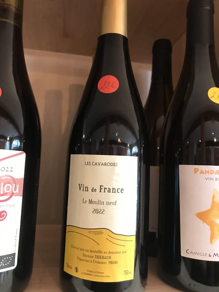 Le Moulin Neuf - Domaine des Cavarodes - Etienne Thiebaud -2022