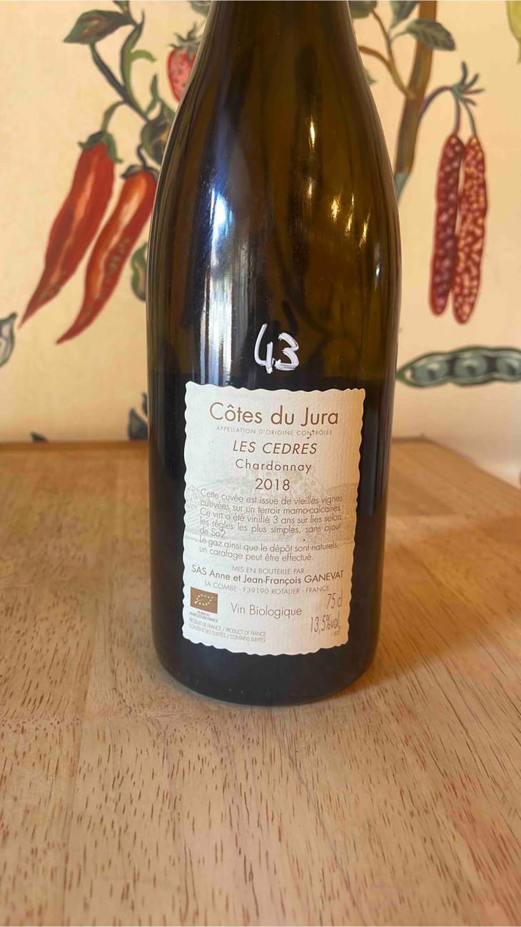 Les Cèdres - Domaine Ganevat - Anne & Jean-François Ganevat 