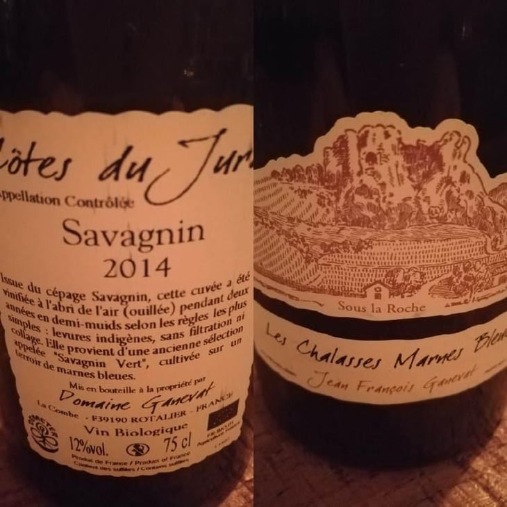 Les Chalasses Marnes Bleues - Domaine Ganevat - Anne & Jean-François Ganevat 