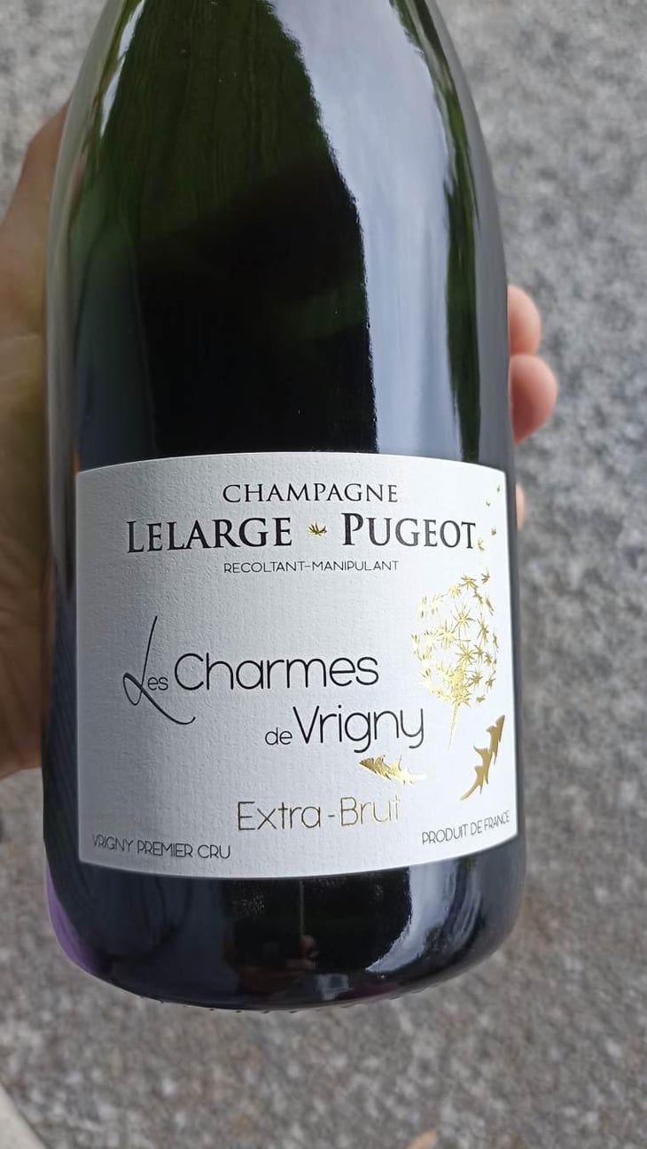 Les charmes de Vrigny - Extra Brut - Champagne Lelarge Pugeot - Famille Lelarge 