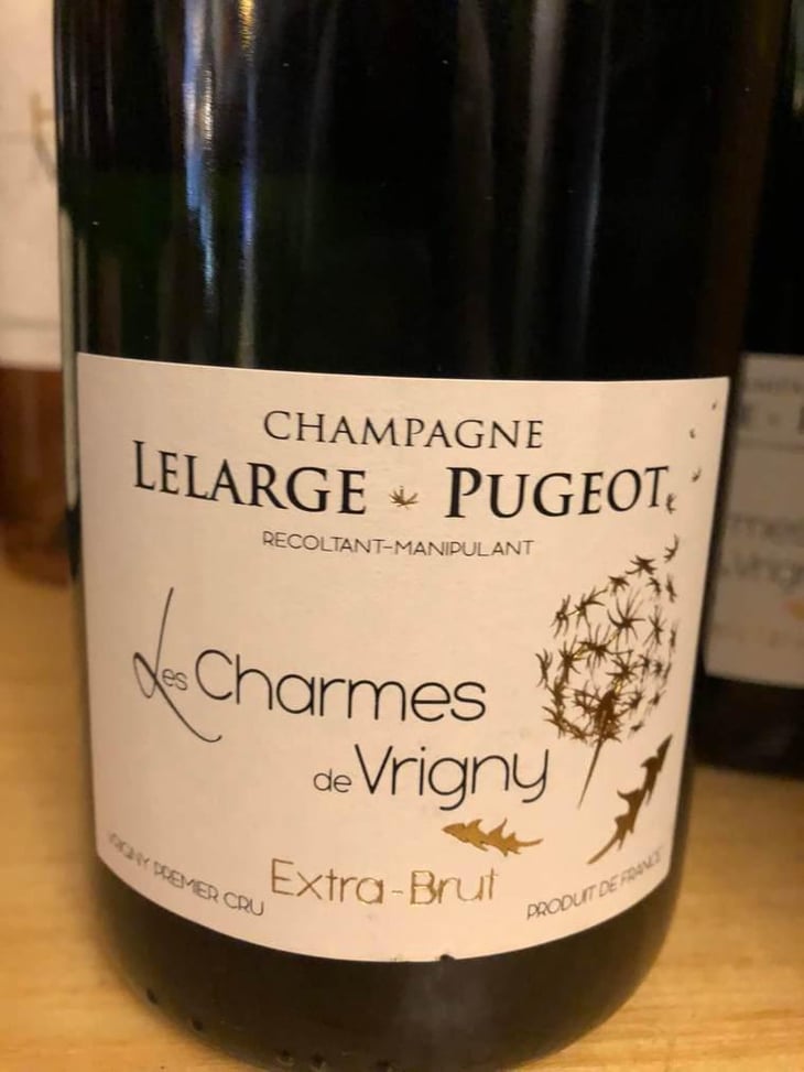 Les charmes de Vrigny - Extra Brut - Champagne Lelarge Pugeot - Famille Lelarge 