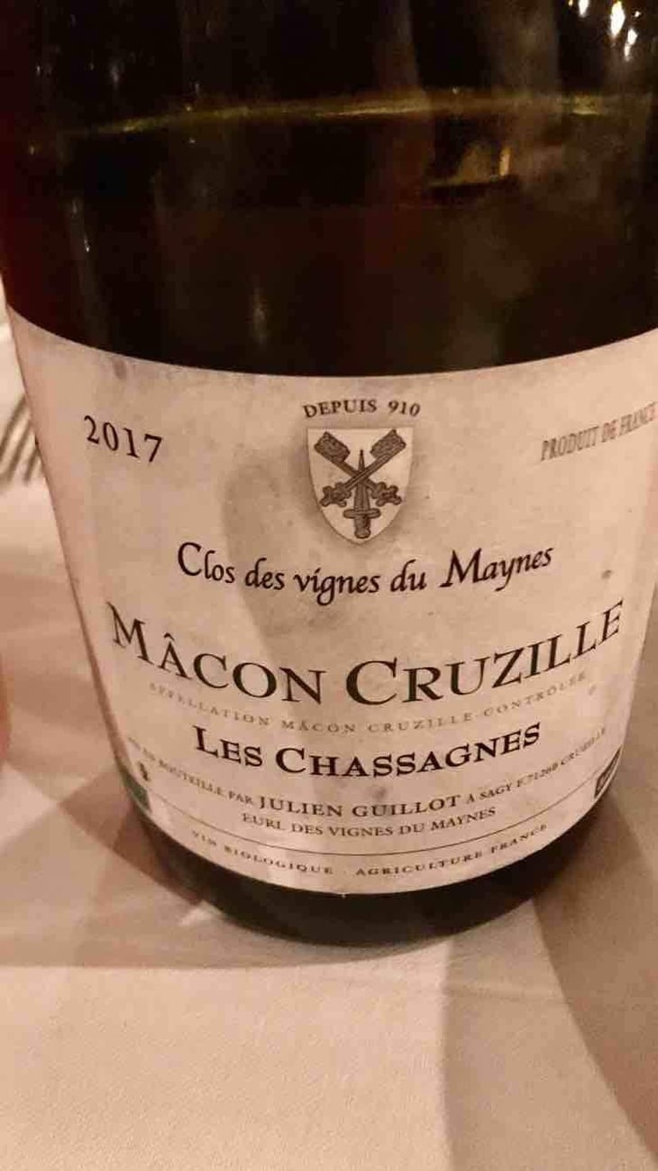 Les Chassagnes - Clos des Vignes du Maynes - Julien Guillot 