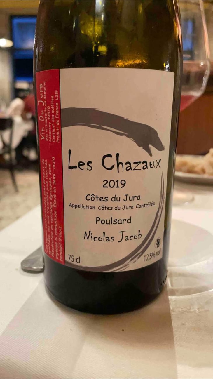 Les Chazaux Poulsard - Nicolas Jacob - Nicolas Jacob 