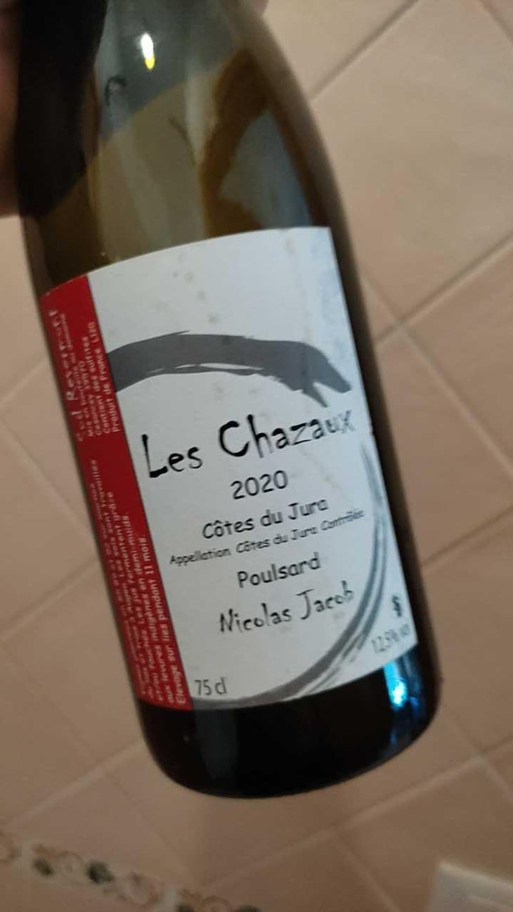 Les Chazaux Poulsard - Nicolas Jacob - Nicolas Jacob 