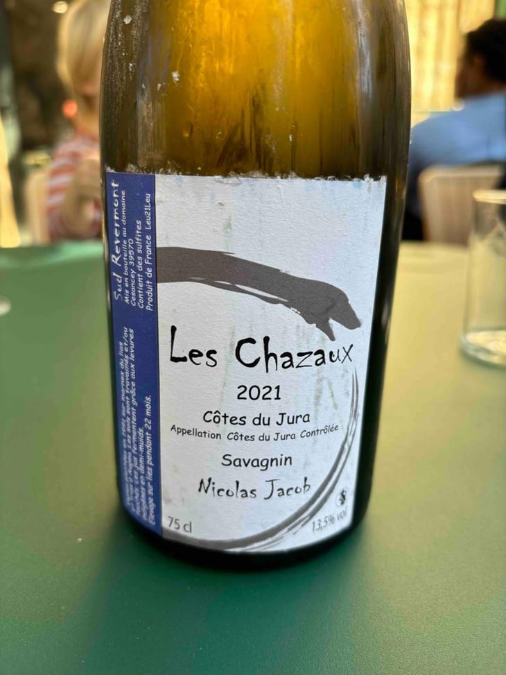 Les Chazaux Savagnin - Nicolas Jacob - Nicolas Jacob -2020