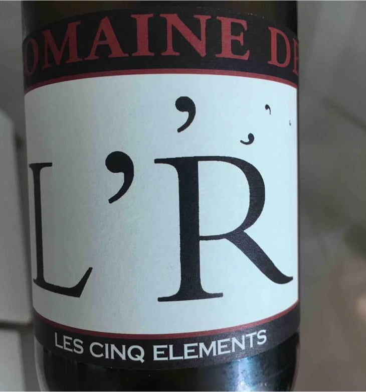 Les Cinq Eléments - Domaine de l'R - Frédéric Sigonneau 