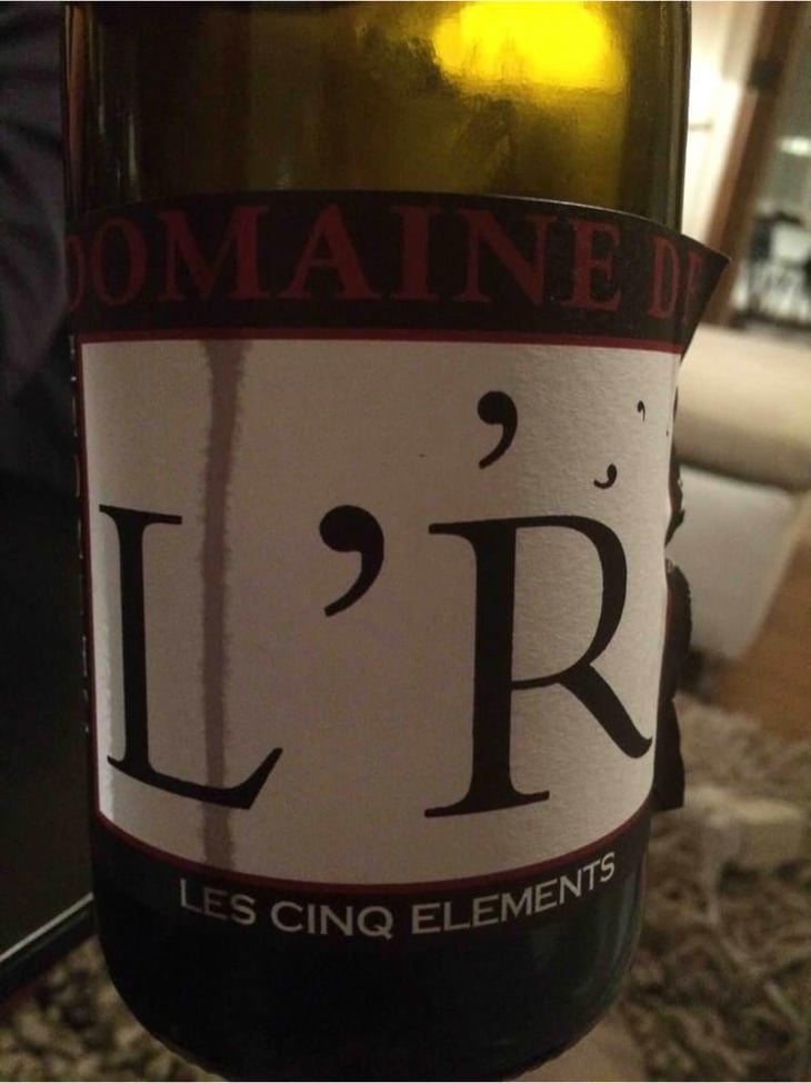 Les Cinq Eléments - Domaine de l'R - Frédéric Sigonneau 