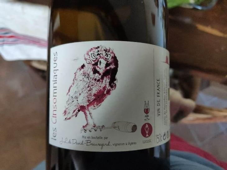 Les Cinsomniaques - Château Sainte Eulalie - Jean Louis De David Beauregard -2021