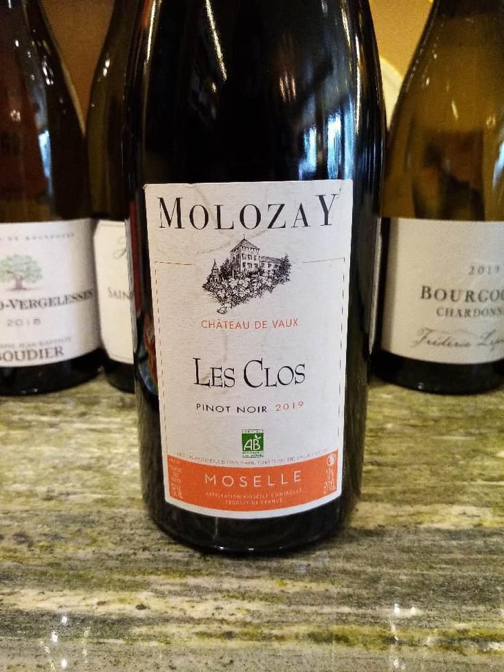 Les Clos - Château De Vaux - Anne-Geneviève & Norbert Molozay -2019