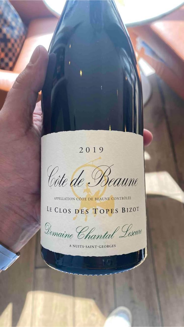 Les Clos des Topes Bizot - Chantal Lescure - François Chavériat -2019