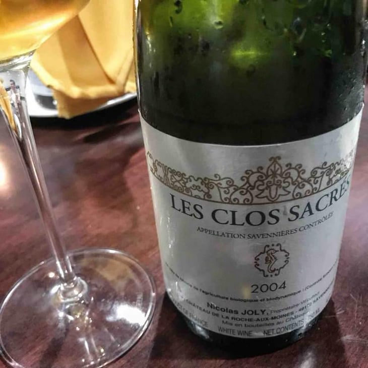 Les Clos Sacrés - Château de la Roche Aux Moines - Coulée de Serrant - Virginie & Nicolas Joly 